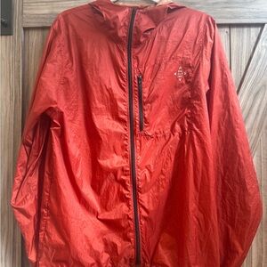 NWALPINE Men's Lightweight Windbreaker Jacket - Red